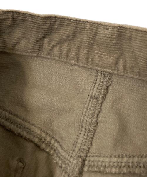 upper hights（アッパーハイツ）upper hights (アッパーハイツ) L'appartement (アパルトモン) TAYLOR CORDUROY DENIM ブラウン サイズ:25の古着・服飾アイテム