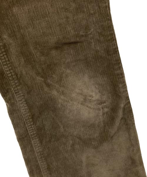 upper hights（アッパーハイツ）upper hights (アッパーハイツ) L'appartement (アパルトモン) TAYLOR CORDUROY DENIM ブラウン サイズ:25の古着・服飾アイテム