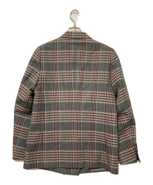 6(ROKU) BEAUTY&YOUTH（ロク ビューティーアンドユース）6(ROKU) BEAUTY&YOUTH (ロク ビューティーアンドユース) CHECK SET UP JACKET ブラウン サイズ:36の古着・服飾アイテム