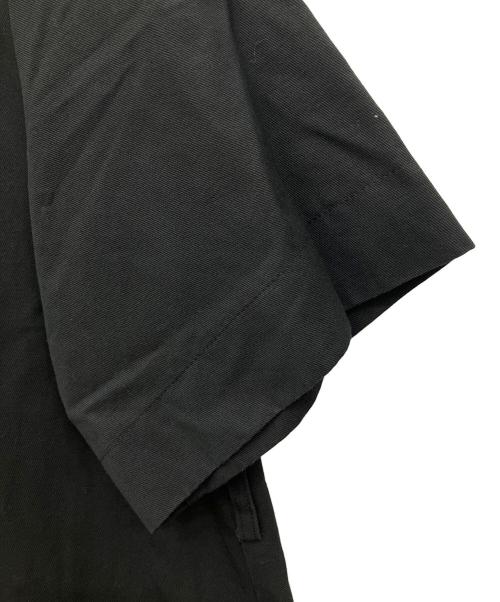 foufou（フーフー）foufou (フーフー ザドレス) メディカルハイネックドレスコットンリネンワンピース ブラックの古着・服飾アイテム