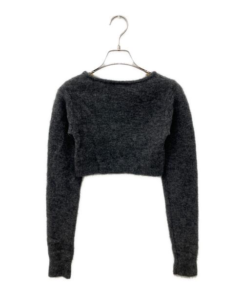 biotope（ビオトープ）biotope (ビオトープ) モヘアカーディガン グレー サイズ:Freeの古着・服飾アイテム