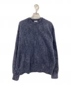 LOEFFロエフ）の古着「スパーク ニット プルオーバー」｜チャコールグレー