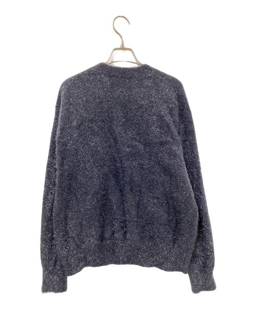 LOEFF（ロエフ）LOEFF (ロエフ) スパーク ニット プルオーバー チャコールグレー サイズ:下記参照の古着・服飾アイテム