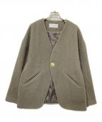 na.eナエ）の古着「Boucle Half Coat」｜モカ