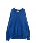 Whim Gazetteウィムガゼット）の古着「モヘヤプルオーバー」｜ブルー