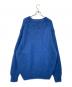 Whim Gazette (ウィムガゼット) モヘヤプルオーバー ブルー サイズ:F：10000円