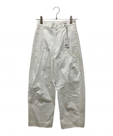 中古・古着通販】LOEFF (ロエフ) コットンツイル2タックパンツ