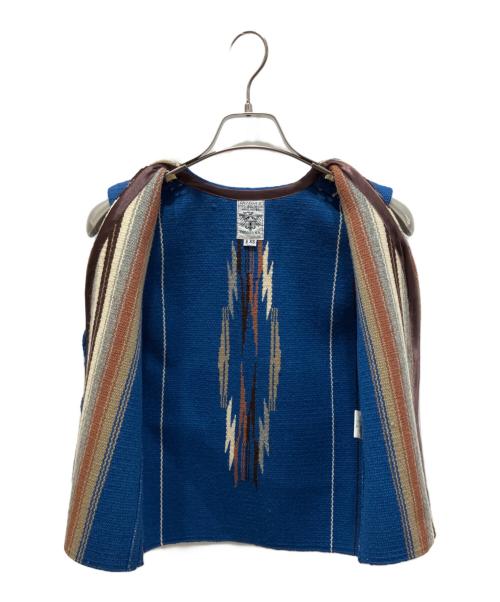 ORTEGA's（オルテガ）ORTEGA's (オルテガ) チマヨベスト ブルー サイズ:xsの古着・服飾アイテム