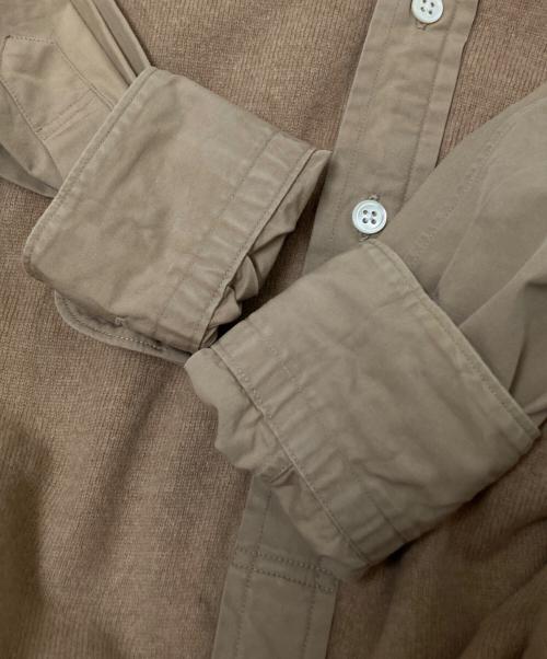 SCYE（サイ）SCYE (サイ) ニットドッキングシャツワンピース ベージュ サイズ:38の古着・服飾アイテム