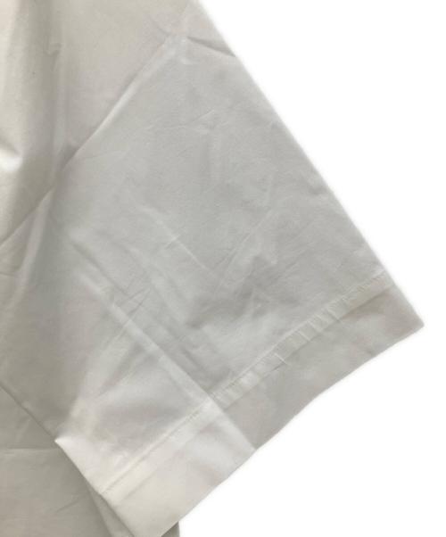 YORI（ヨリ）yori (ヨリ) リボンボタンショートシャツ ホワイト サイズ:Fの古着・服飾アイテム