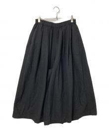 solamonat poche（ソラモナ ポッシェ）の古着「ウールイージーパンツ」｜ブラック