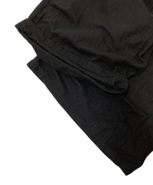 solamonat poche（ソラモナ ポッシェ）solamonat poche (ソラモナ ポッシェ) ウールイージーパンツ ブラック サイズ:下記参照の古着・服飾アイテム