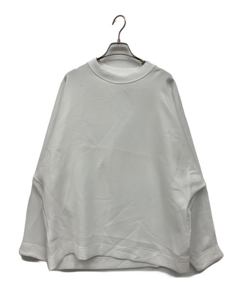 UNITED ARROWS & SONS（ユナイテッドアローズ＆サンズ）UNITED ARROWS & SONS (ユナイテッドアローズ＆サンズ) DS CREW SHIRT ホワイト サイズ:Lの古着・服飾アイテム