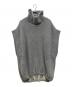 COGTHEBIGSMOKE（コグザビッグスモーク）の古着「GISELE ROLLNECK GILET ジゼル ロールネック ジレ　ニットベスト」｜グレー