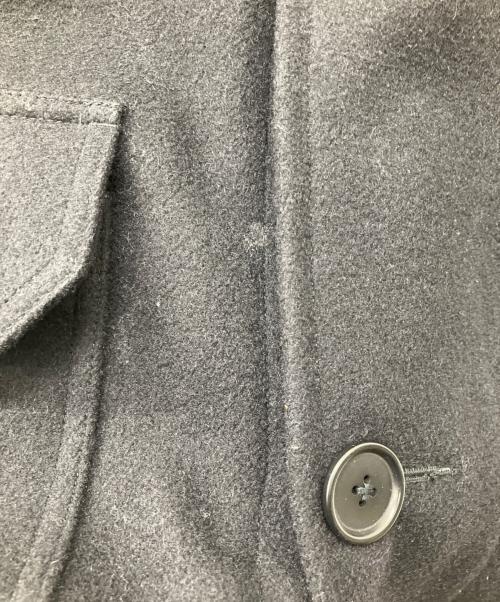 MARGARET HOWELL（マーガレットハウエル）MARGARET HOWELL (マーガレットハウエル) ウールフーデットコート ブラック サイズ:Sの古着・服飾アイテム