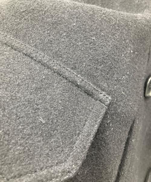 MARGARET HOWELL（マーガレットハウエル）MARGARET HOWELL (マーガレットハウエル) ウールフーデットコート ブラック サイズ:Sの古着・服飾アイテム