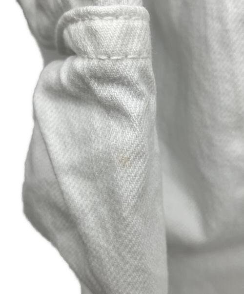 haikure（ハイクル）haikure (ハイクル) BETHANY White denim ホワイト サイズ:23の古着・服飾アイテム