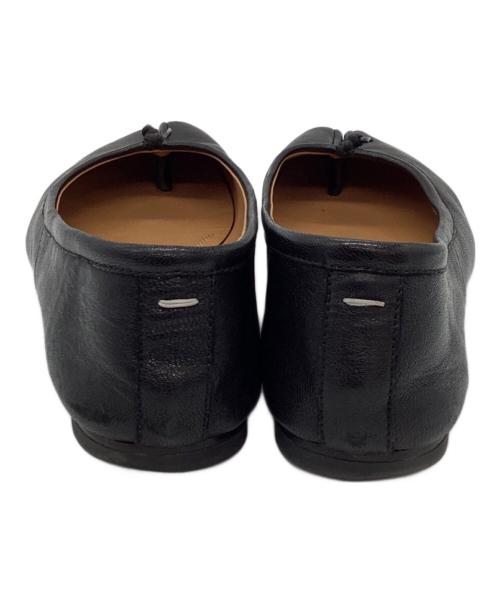 Maison Margiela（メゾンマルジェラ）Maison Margiela (メゾンマルジェラ) Tabiバレエフラットシューズ ブラック サイズ:38の古着・服飾アイテム