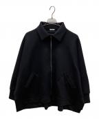 Sov.ソブ）の古着「ドルマンスリーブボンディングジャケット」｜ブラック