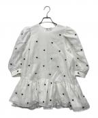 CHESTYチェスティ）の古着「ハートトップス」｜ホワイト