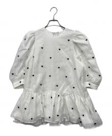 CHESTY（チェスティ）の古着「ハートトップス」｜ホワイト