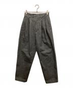 LItenリテン）の古着「ヨクバリワイドデニムパンツ」｜グレー