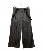 JOURNAL STANDARD relumeジャーナルスタンダード レリューム）の古着「サスペンダーワイドパンツ」｜グレー