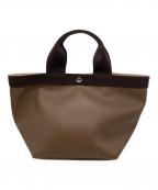 Herve Chapelierエルベシャプリエ）の古着「リュクス舟型トートM」｜ブラウン