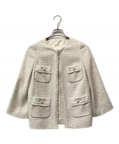 中古・古着通販】ANAYI (アナイ) ラムレザードットボタン ジャケット