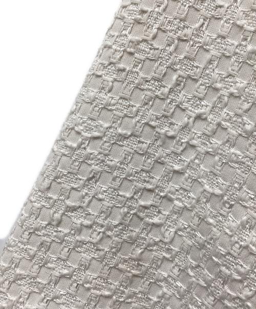 ANAYI（アナイ）ANAYI (アナイ) チェックツィードジャケット ホワイト サイズ:36の古着・服飾アイテム