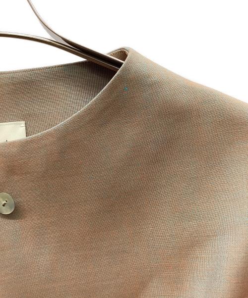 Chant de coccinelle（シャンドゥコクシネル）Chant de coccinelle (シャンドゥコクシネル) ワンピースコート オリーブ サイズ:不明の古着・服飾アイテム