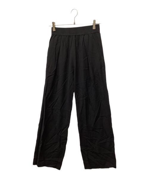 MUSE de Deuxieme Classe（ミューズ ドゥーズィエム クラス）MUSE de Deuxieme Classe (ミューズ ドゥーズィエム クラス) タックパンツ ブラック サイズ:36の古着・服飾アイテム