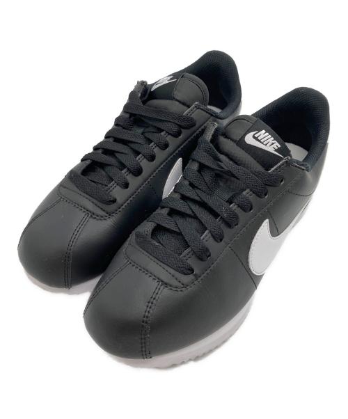 NIKE（ナイキ）NIKE (ナイキ) コルテッツレザースニーカー ブラック サイズ:24の古着・服飾アイテム