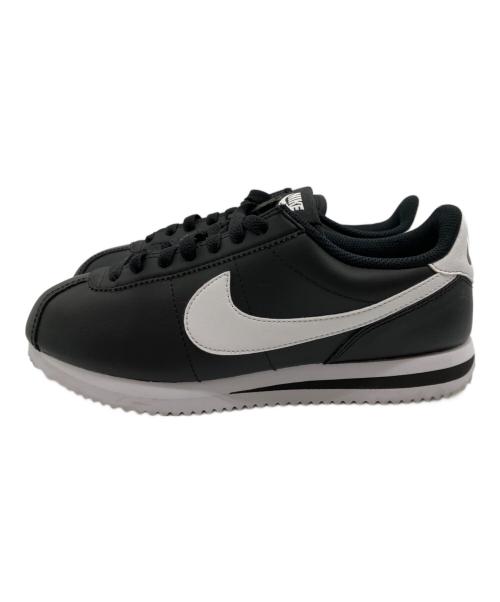 NIKE（ナイキ）NIKE (ナイキ) コルテッツレザースニーカー ブラック サイズ:24の古着・服飾アイテム