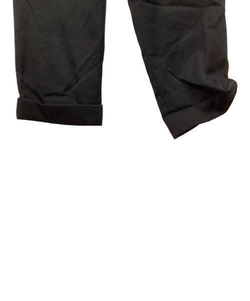 BLACK COMME des GARCONS（ブラックコムデギャルソン）BLACK COMME des GARCONS (ブラックコムデギャルソン) ウールギャバジンクロップドパンツ ブラック サイズ:xsの古着・服飾アイテム