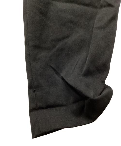 BLACK COMME des GARCONS（ブラックコムデギャルソン）BLACK COMME des GARCONS (ブラックコムデギャルソン) ウールギャバジンクロップドパンツ ブラック サイズ:xsの古着・服飾アイテム