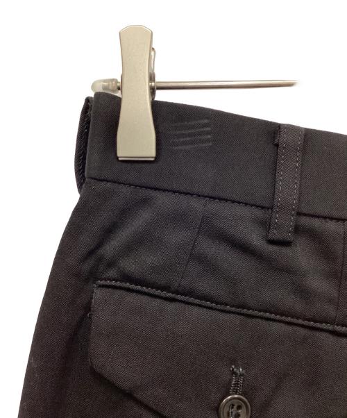 BLACK COMME des GARCONS（ブラックコムデギャルソン）BLACK COMME des GARCONS (ブラックコムデギャルソン) ウールギャバジンクロップドパンツ ブラック サイズ:xsの古着・服飾アイテム