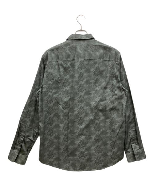 ARMANI EXCHANGE（アルマーニ エクスチェンジ）ARMANI EXCHANGE (アルマーニ エクスチェンジ) ボタニカル柄シャツ グレー サイズ:L 未使用品の古着・服飾アイテム