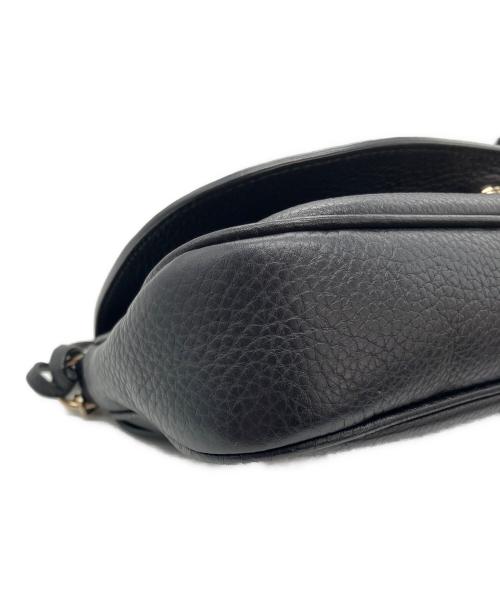 GUCCI（グッチ）GUCCI (グッチ) チェーンショルダーバッグ ブラックの古着・服飾アイテム