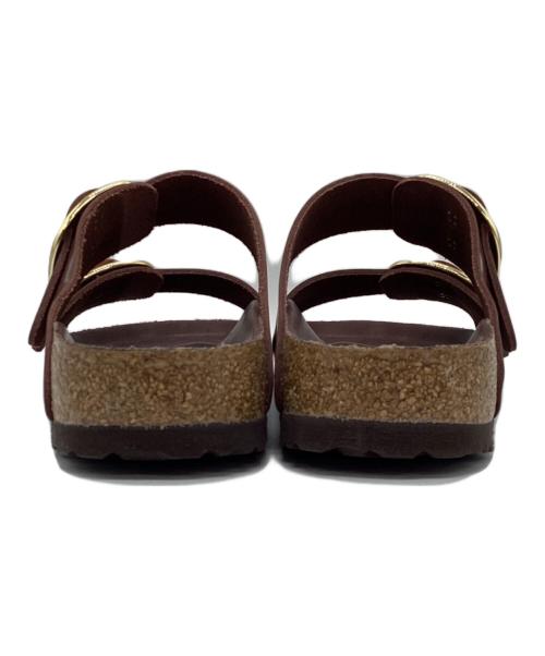 BIRKENSTOCK（ビルケンシュトック）BIRKENSTOCK (ビルケンシュトック) アリゾナ ビッグバックル ブラウン サイズ:24.5の古着・服飾アイテム