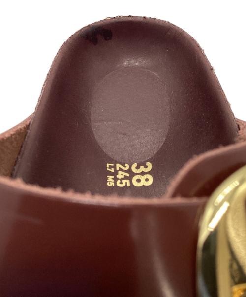 BIRKENSTOCK（ビルケンシュトック）BIRKENSTOCK (ビルケンシュトック) アリゾナ ビッグバックル ブラウン サイズ:24.5の古着・服飾アイテム