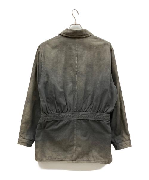 AURALEE（オーラリー）AURALEE (オーラリー) FINX NATURAL GABARDINE PRODUCT DYED BLOUSON ブラウン サイズ:3の古着・服飾アイテム