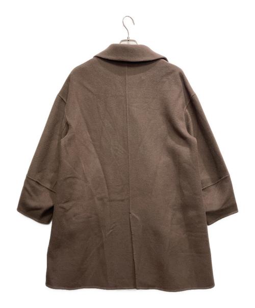 La TOTALITE（ラ ト―タリテ）La TOTALITE (ラ ト―タリテ) Aラインカラーリバーコート ブラウン サイズ:FREE 未使用品の古着・服飾アイテム