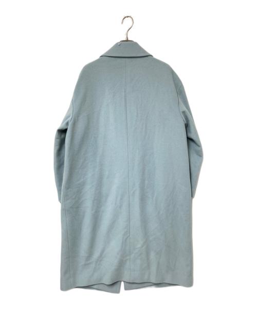 UNTITLED（アンタイトル）UNTITLED (アンタイトル) ウールチェスターコート スカイブルー サイズ:2の古着・服飾アイテム