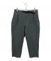 GOLDWIN（ゴールドウイン）の古着「One Tuck Tapered Ankle Pants　アンクルパンツ」｜グリーン