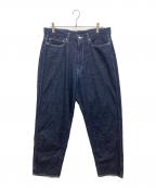 Graphpaperグラフペーパー）の古着「Denim Five Pocket Pants」｜インディゴ