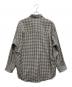 Graphpaper (グラフペーパー) Marzotto Gingham Oversized Shirt ホワイト×ブラック サイズ:FREE：17000円