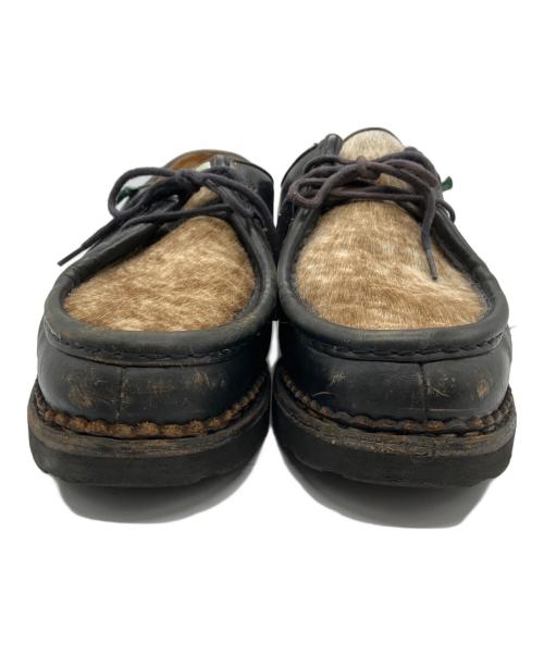PARABOOT（パラブーツ）PARABOOT (パラブーツ) MICHAEL ブラック×ベージュ サイズ:41 1/2の古着・服飾アイテム