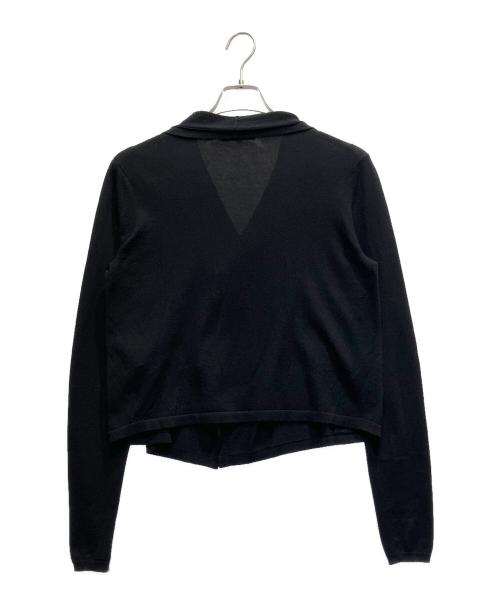 MaxMara（マックスマーラ）MaxMara (マックスマーラ) シルクカシミヤカーディガン ブラック サイズ:Mの古着・服飾アイテム