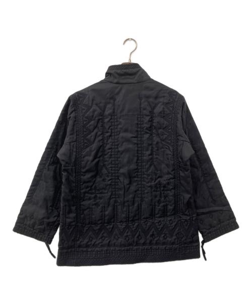 HaaT（ハート）HaaT (ハート) 総刺繍ナイロンジャケット ブラック サイズ:2の古着・服飾アイテム